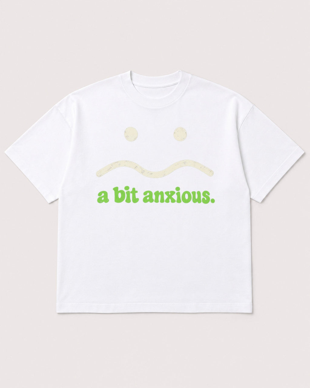 Mockup Boxy Heavyweight Tee White product