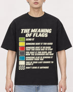 Mockup Boxy Heavyweight Tee Black male close-up 01