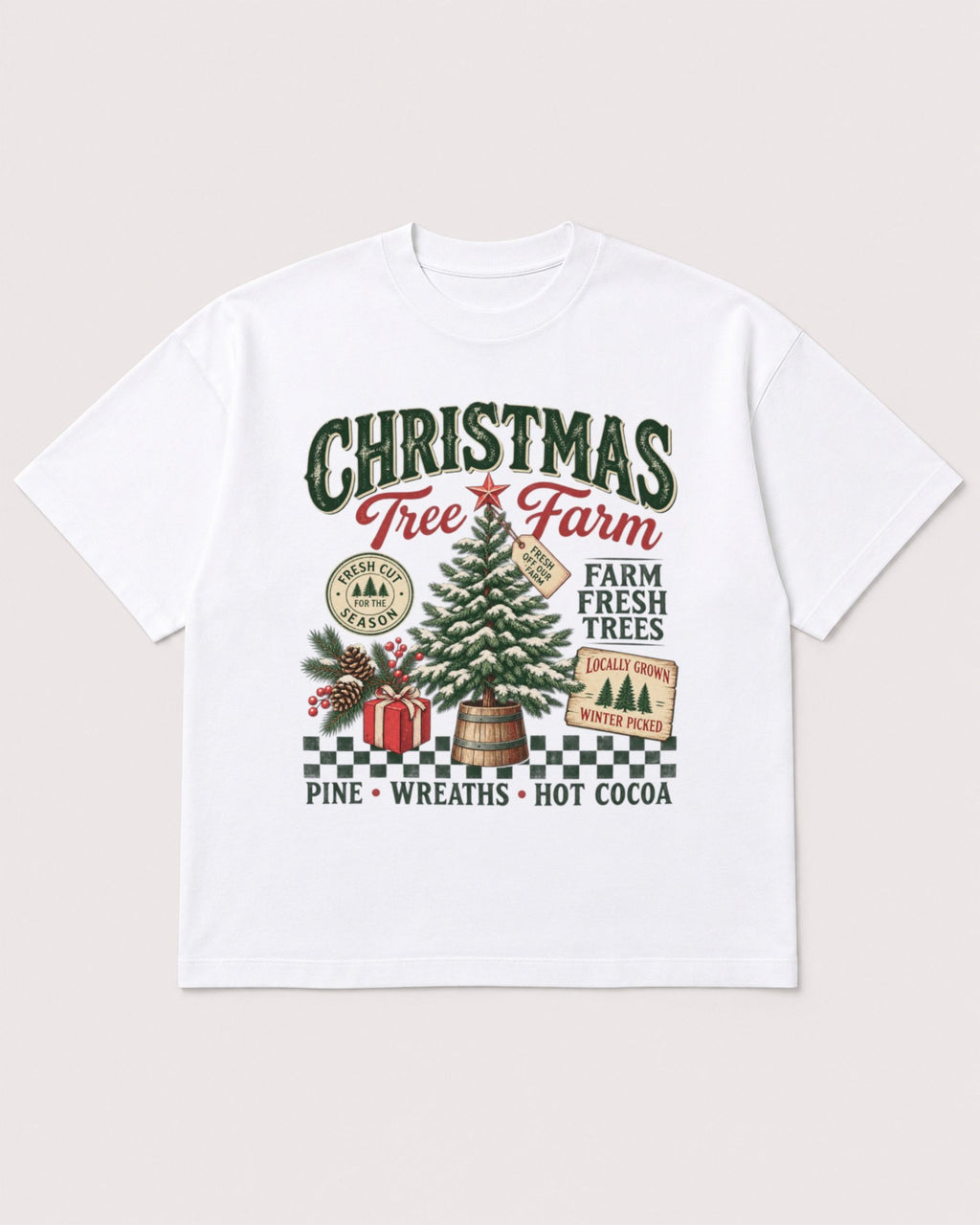 Mockup Boxy Heavyweight Tee White product