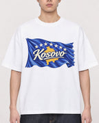 Mockup Boxy Heavyweight Tee White male close-up 01