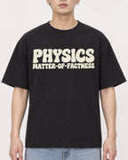 Mockup Boxy Heavyweight Tee Black male close-up 01