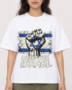 Mockup Boxy Heavyweight Tee White female close-up 02