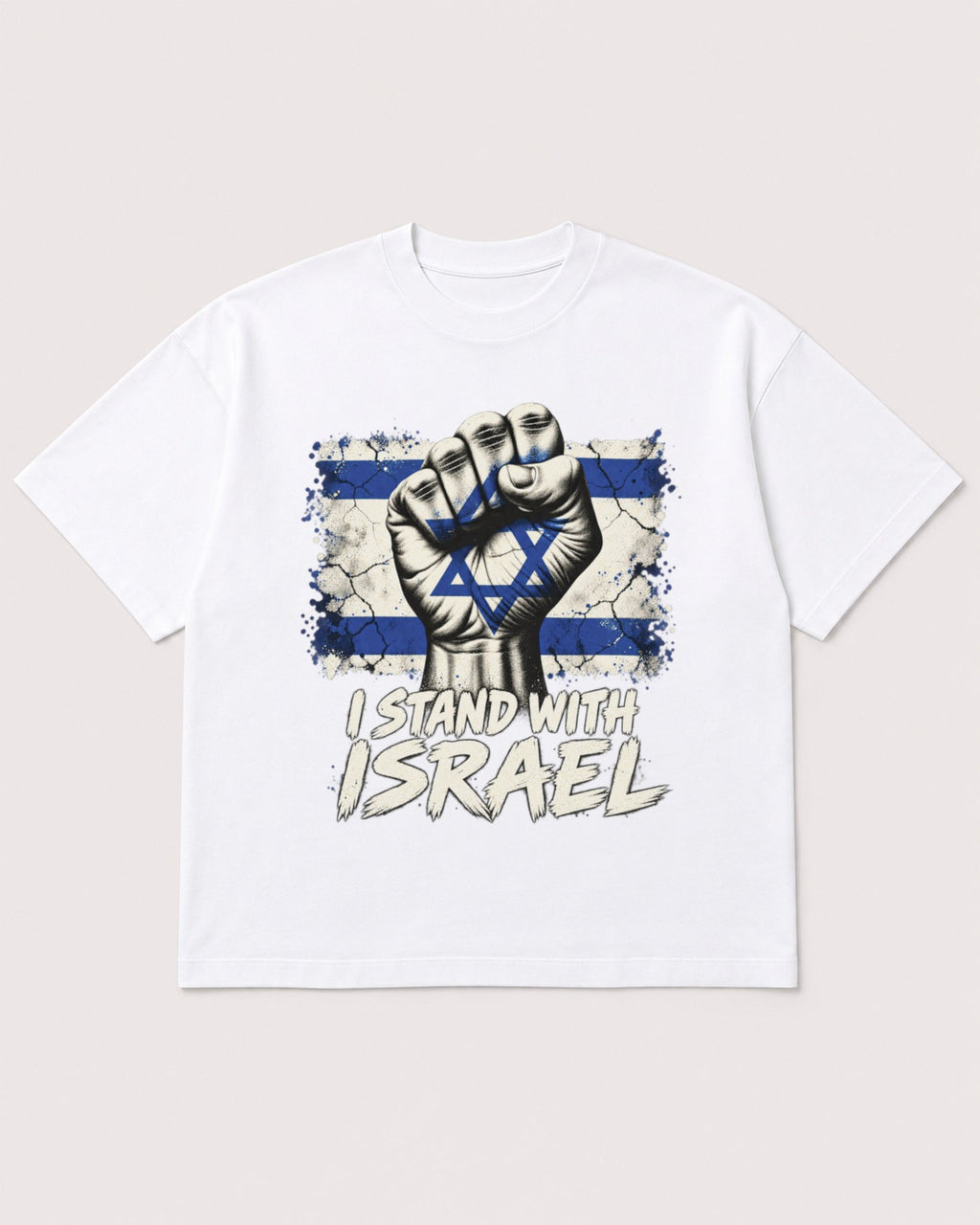 Mockup Boxy Heavyweight Tee White product