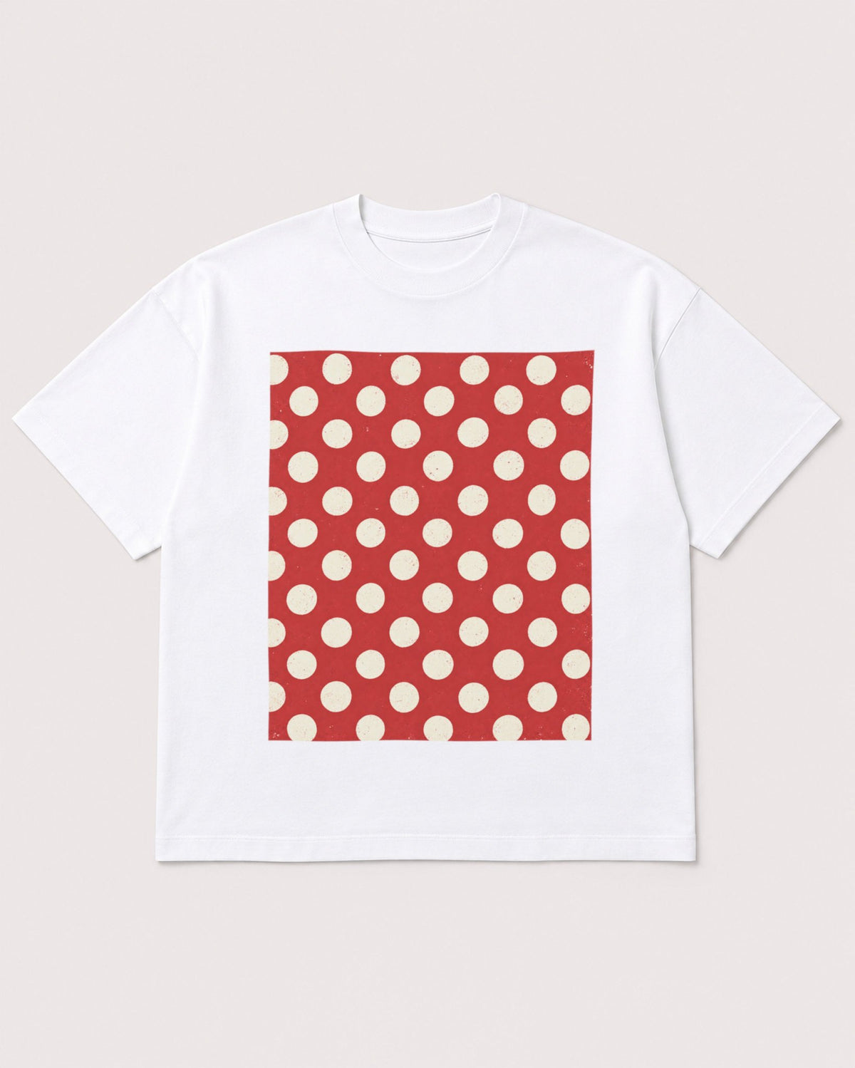 Mockup Boxy Heavyweight Tee White product