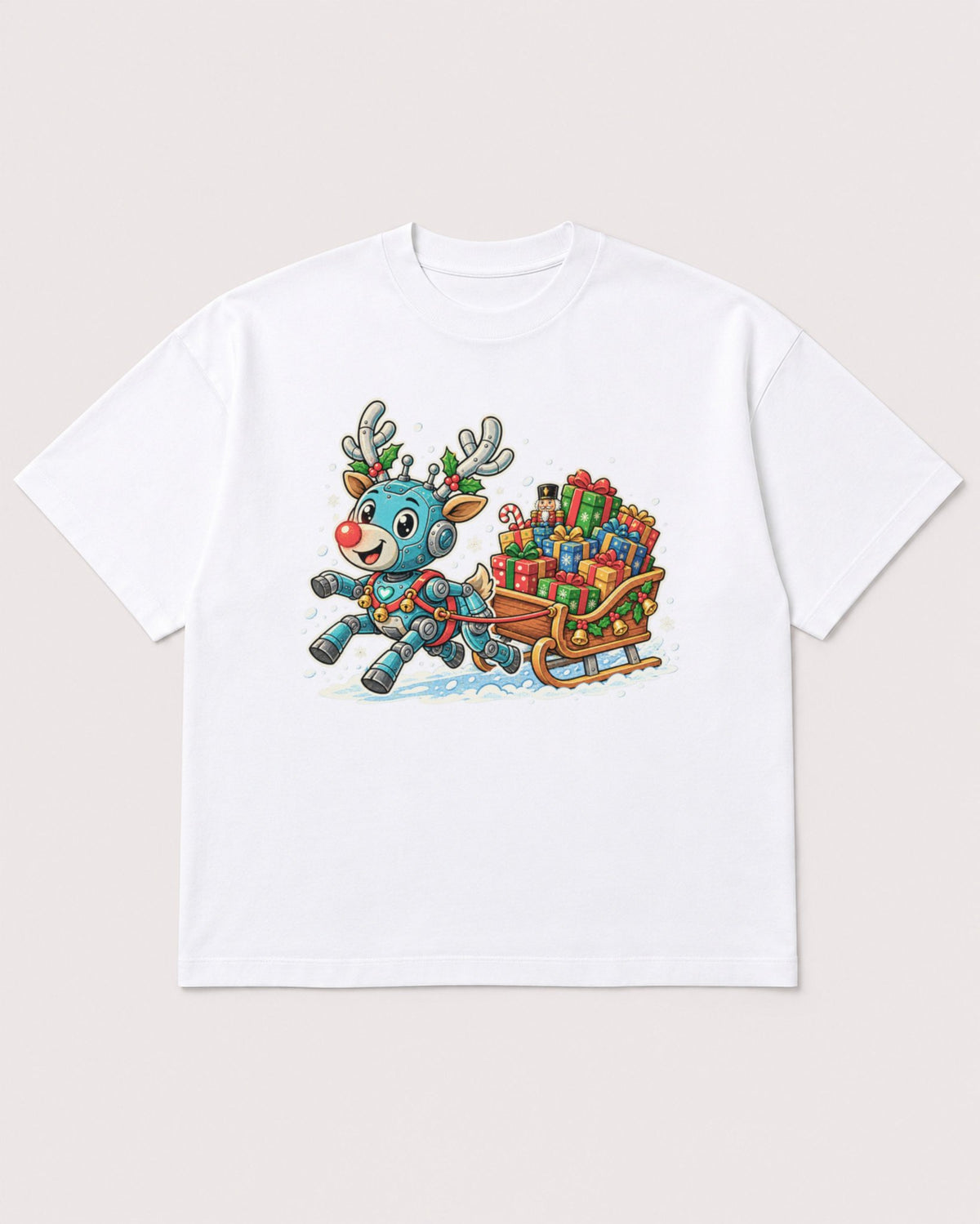Mockup Boxy Heavyweight Tee White product