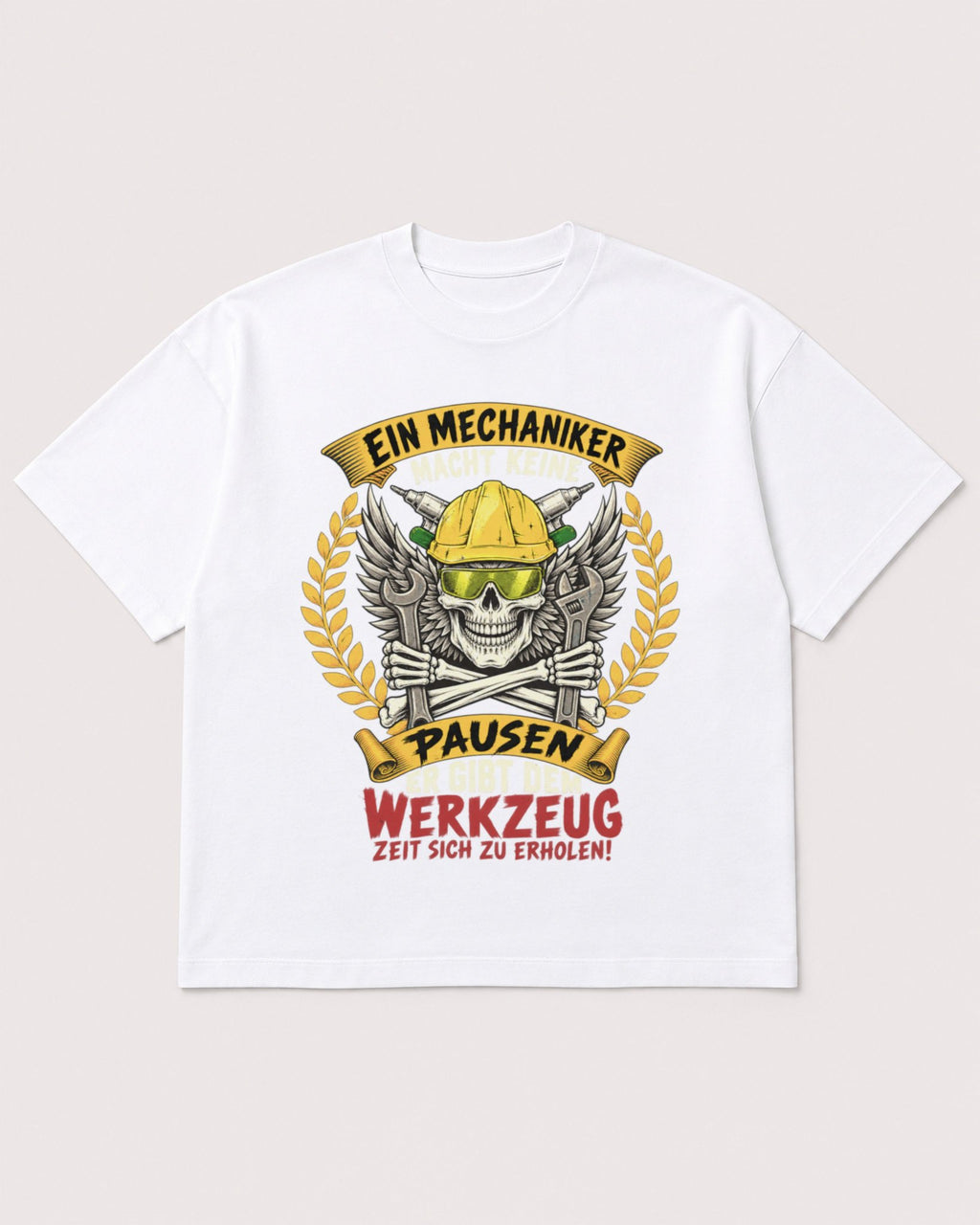 Mockup Boxy Heavyweight Tee White product
