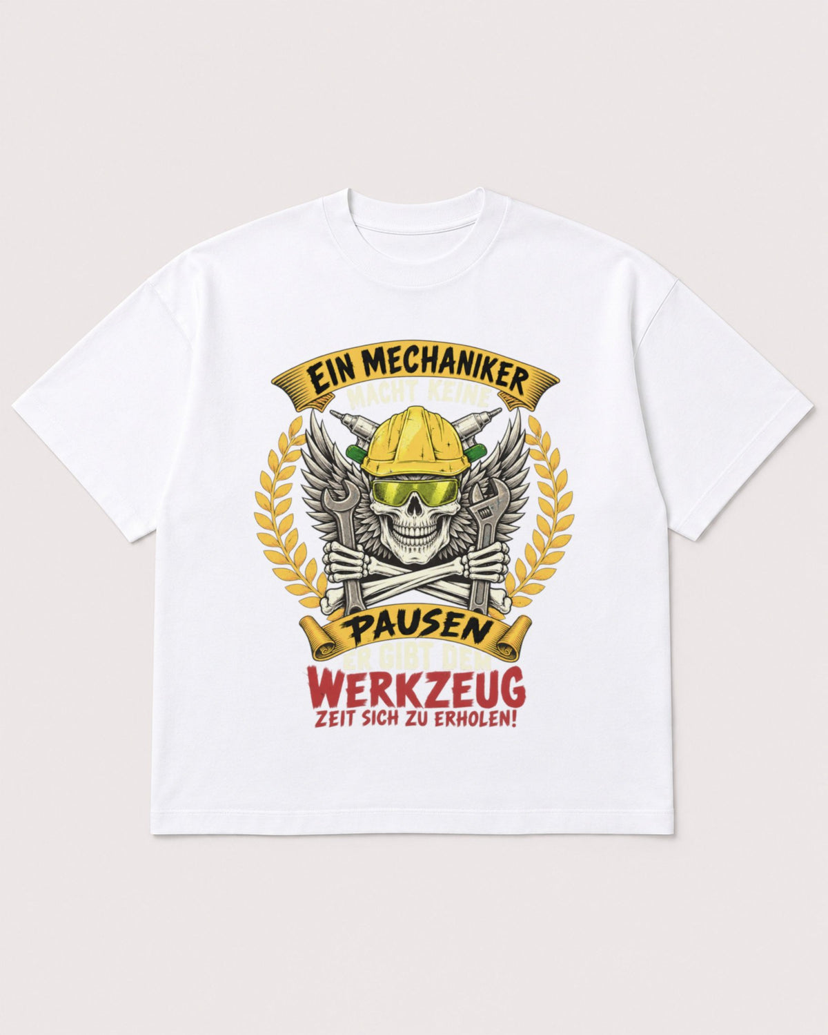 Mockup Boxy Heavyweight Tee White product