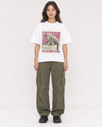 Mockup Boxy Heavyweight Tee White female full-body 02