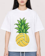 Mockup Boxy Heavyweight Tee White female close-up 01