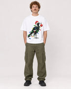 Mockup Boxy Heavyweight Tee White male full-body 09