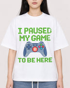 Mockup Boxy Heavyweight Tee White female close-up 01