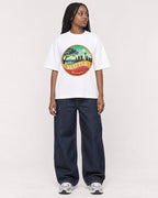 Mockup Boxy Heavyweight Tee White female full-body 04