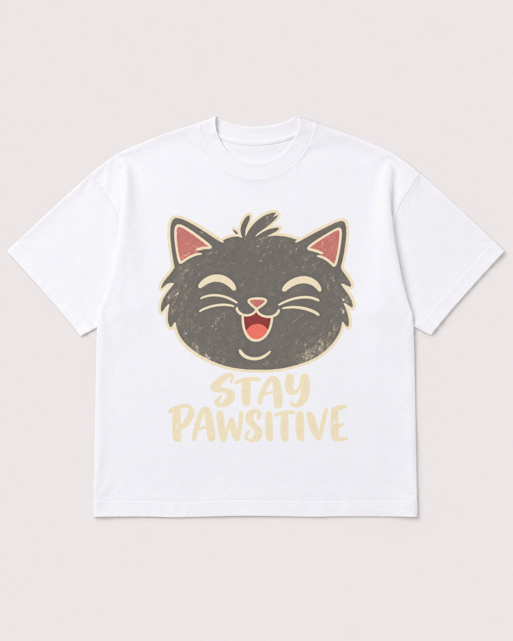 Mockup Boxy Heavyweight Tee White product