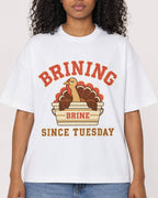 Mockup Boxy Heavyweight Tee White female close-up 05