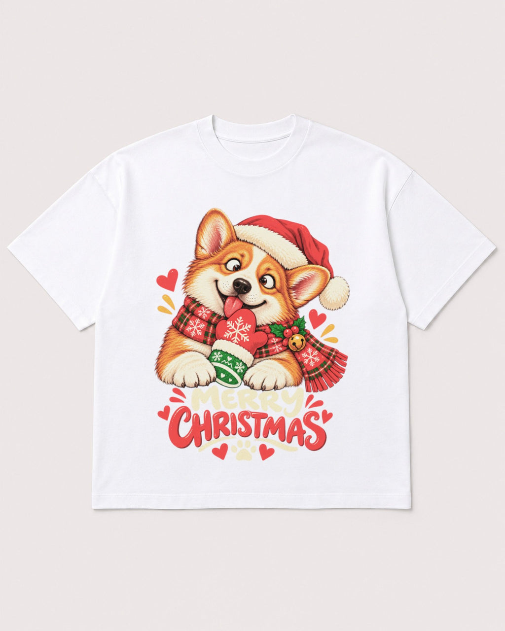 Mockup Boxy Heavyweight Tee White product