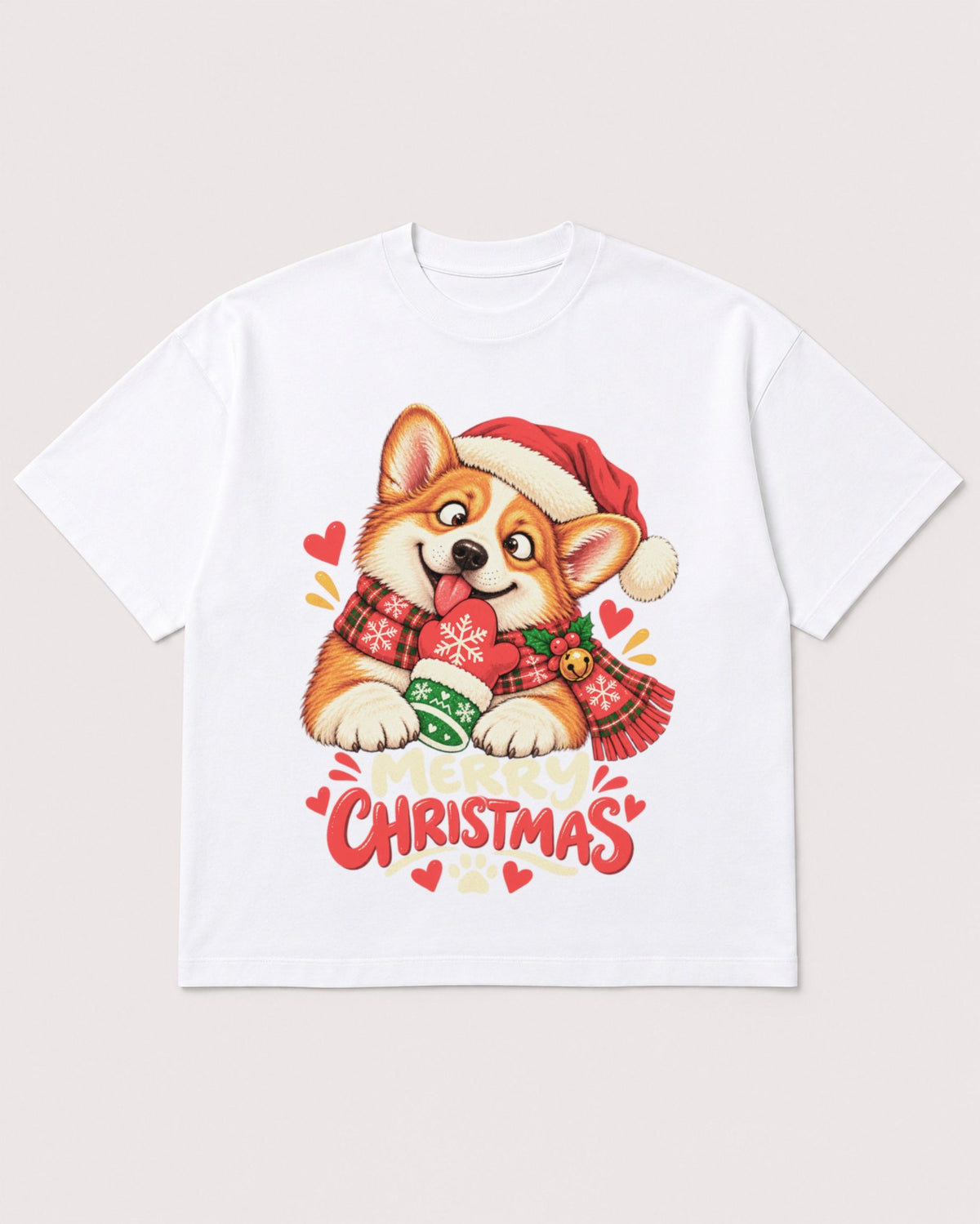 Mockup Boxy Heavyweight Tee White product