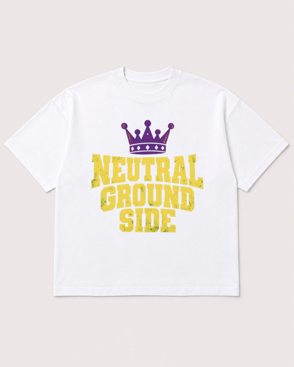 Mockup Boxy Heavyweight Tee White product