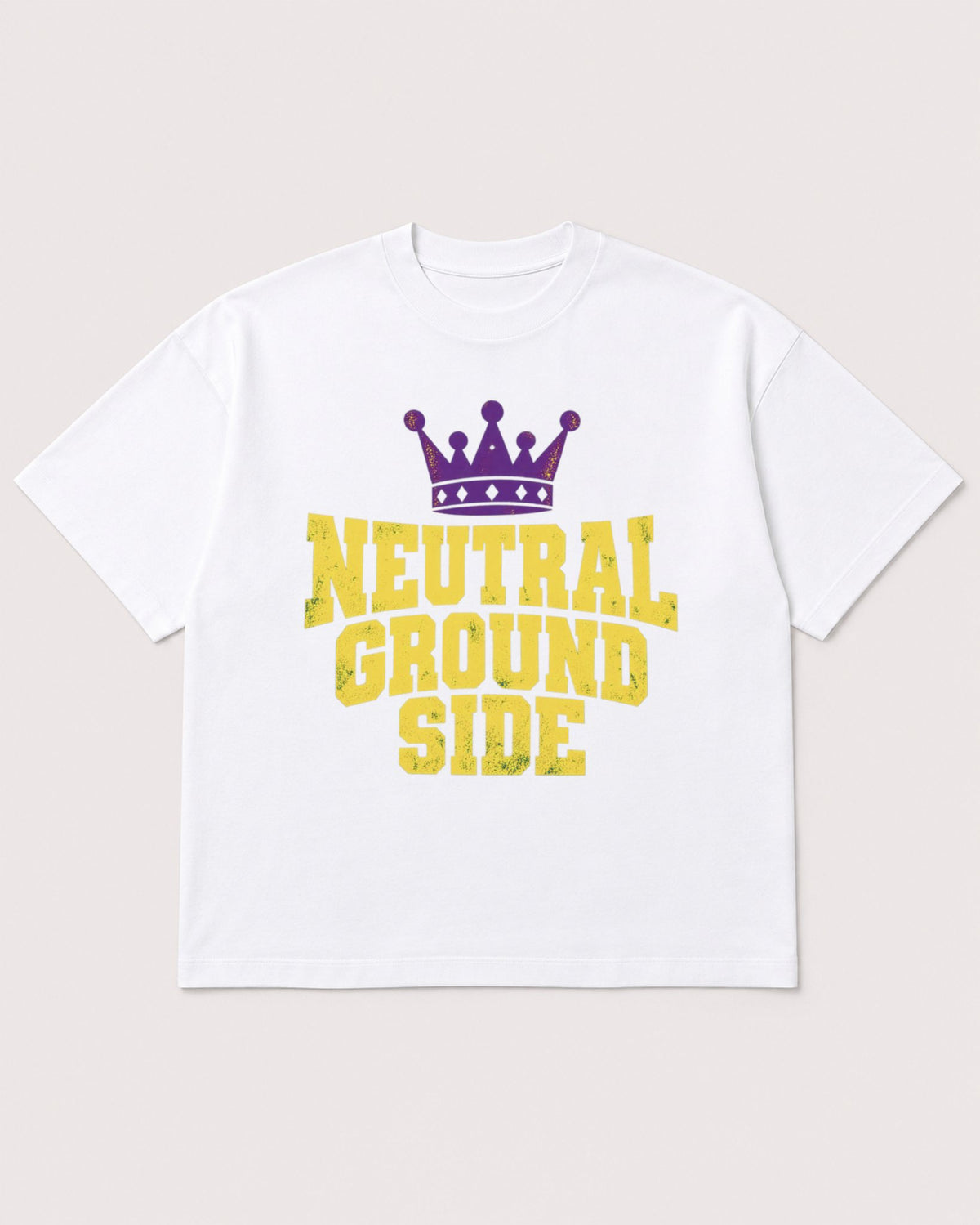 Mockup Boxy Heavyweight Tee White product
