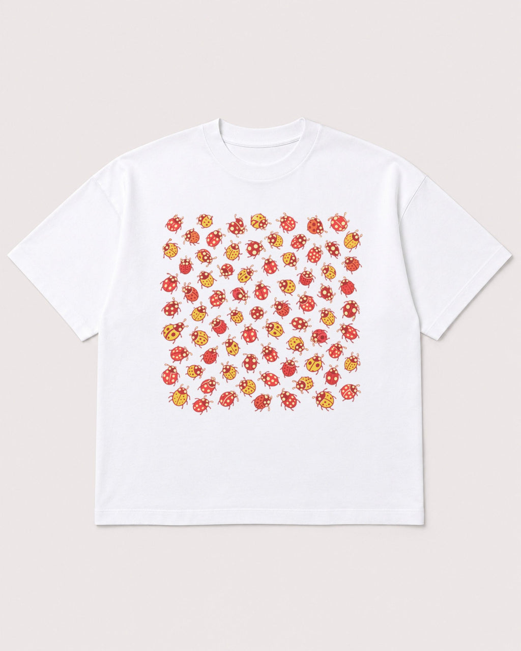 Mockup Boxy Heavyweight Tee White product