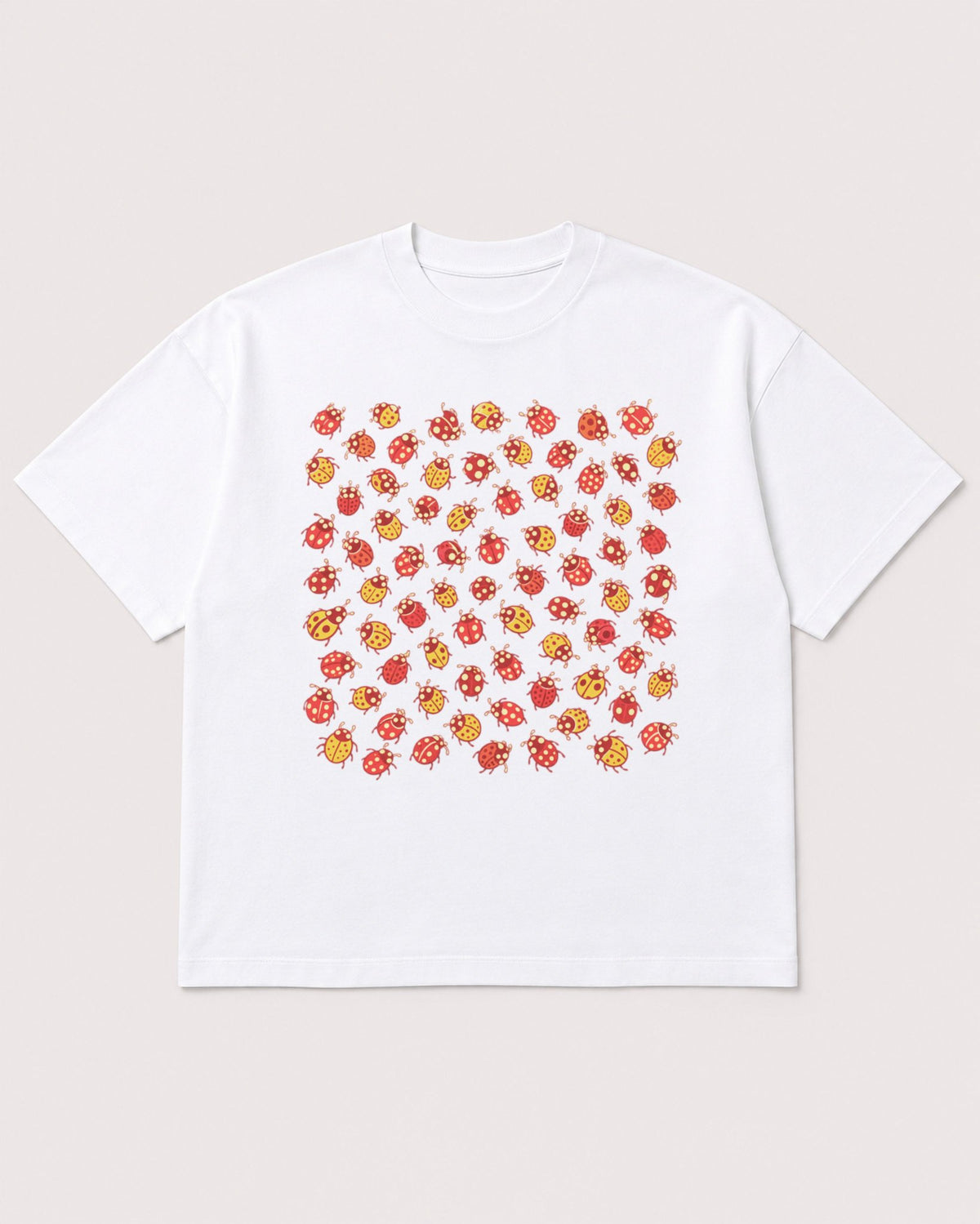 Mockup Boxy Heavyweight Tee White product