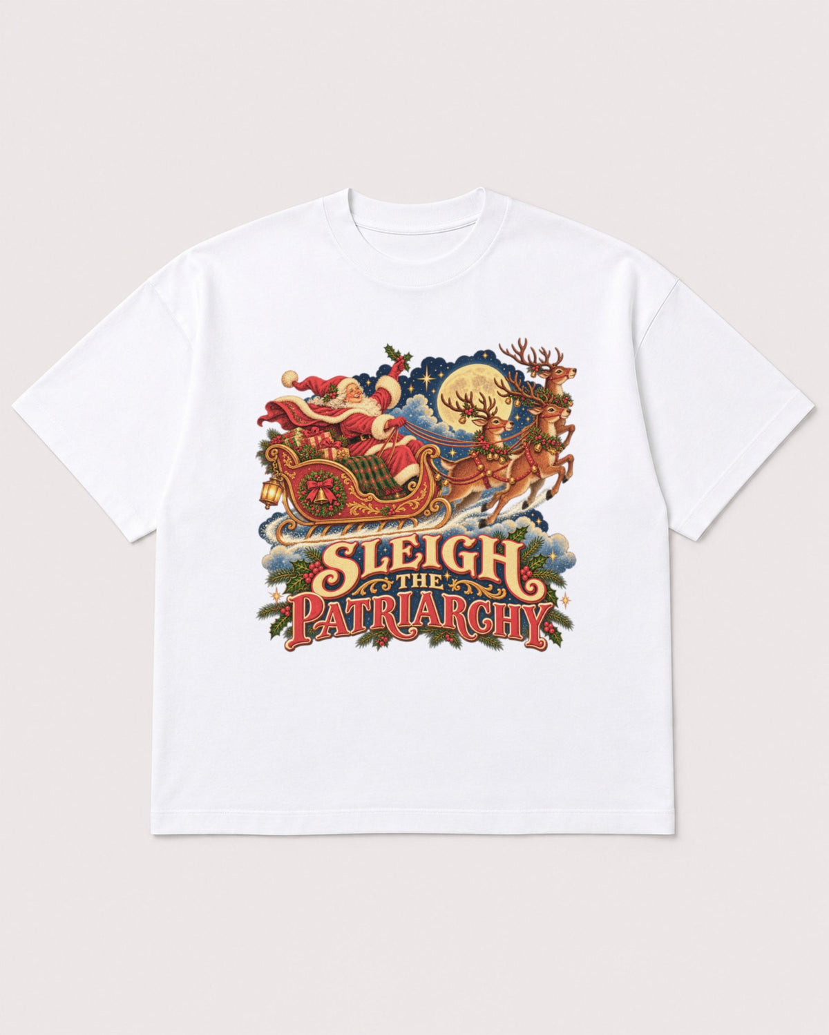 Mockup Boxy Heavyweight Tee White product