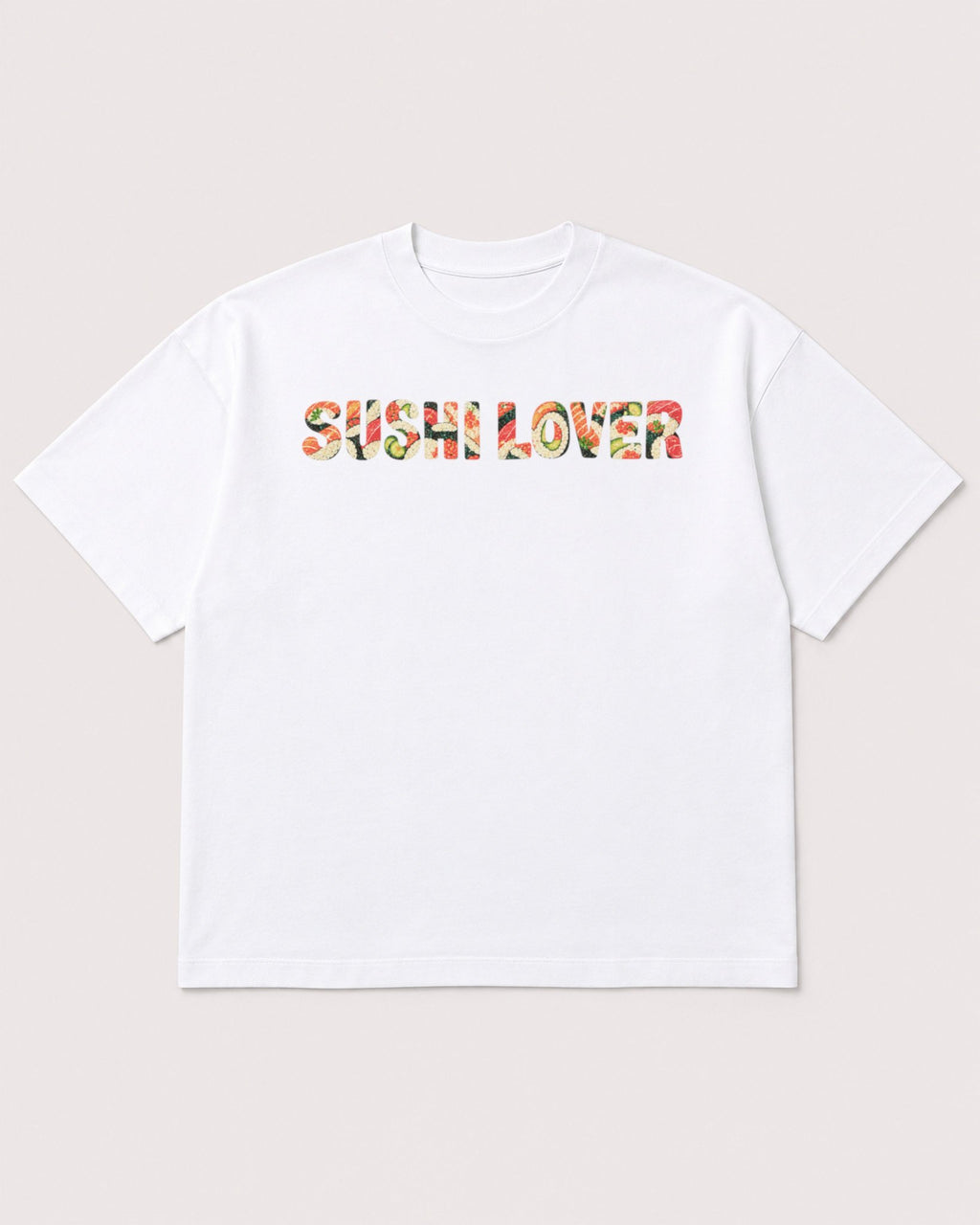Mockup Boxy Heavyweight Tee White product