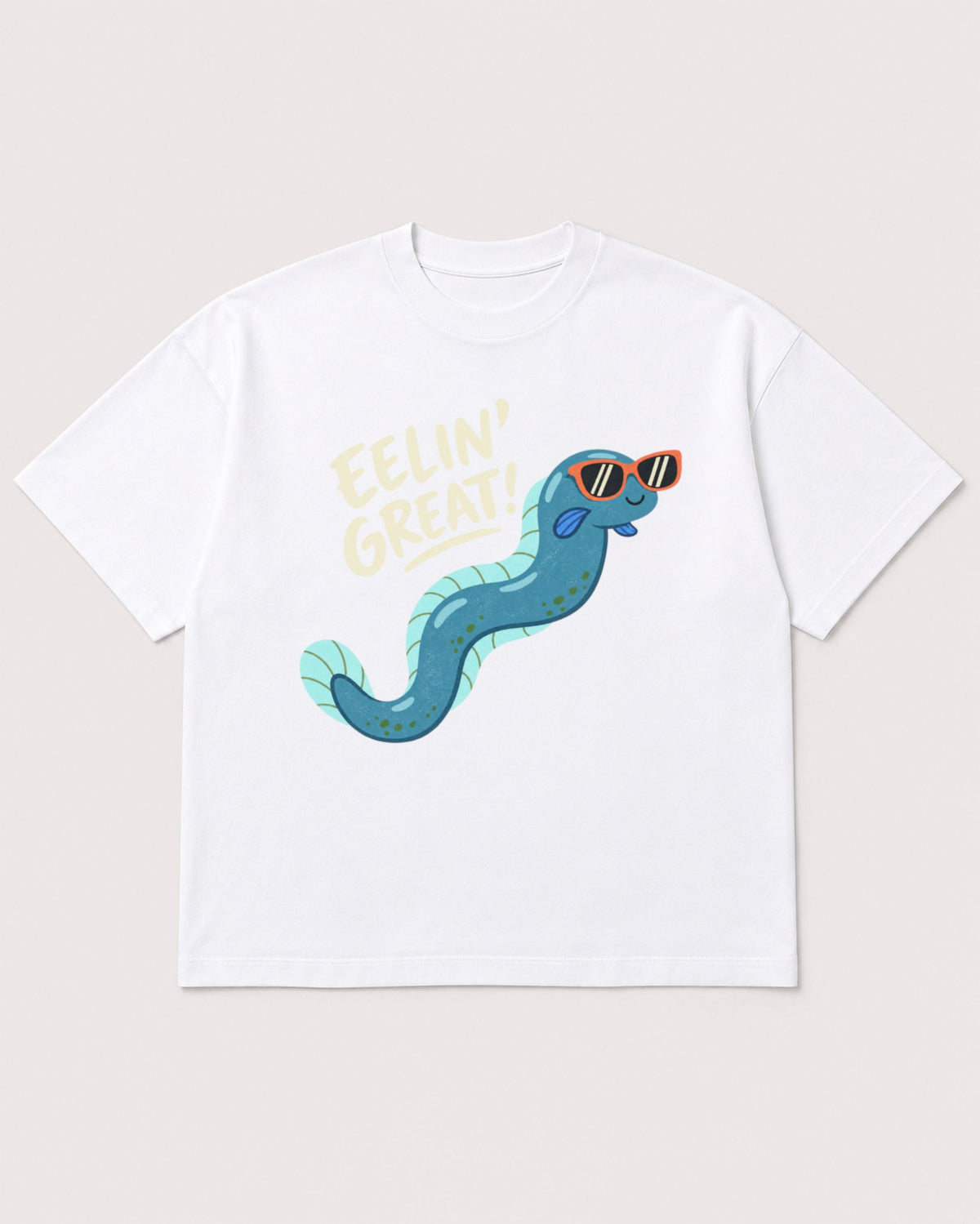 Mockup Boxy Heavyweight Tee White product