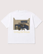 Mockup Boxy Heavyweight Tee White product
