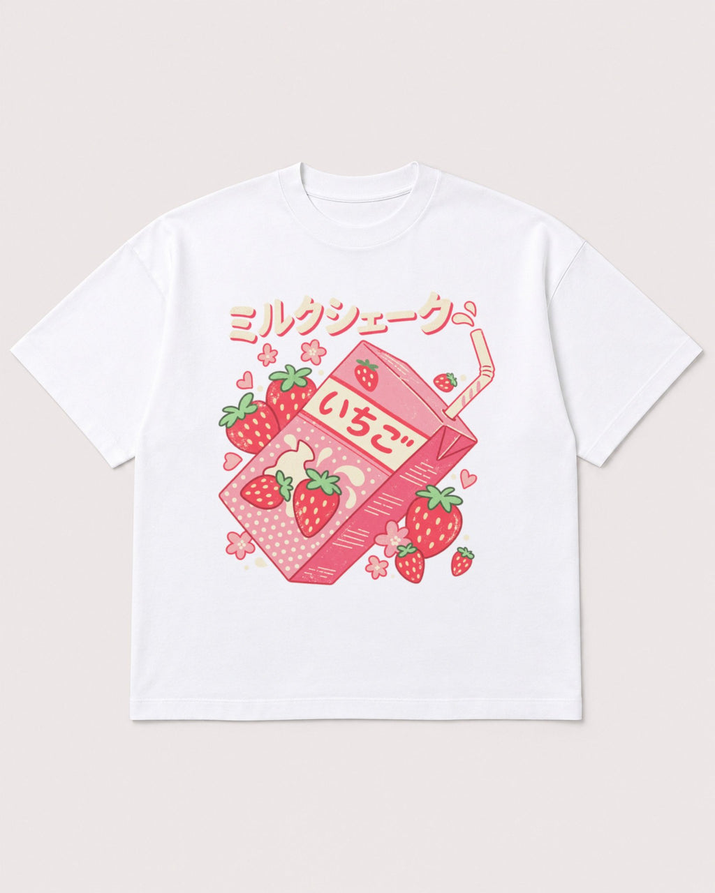 Mockup Boxy Heavyweight Tee White product