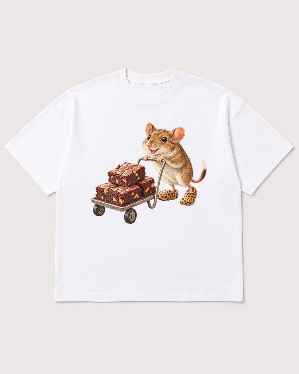 Mockup Boxy Heavyweight Tee White product