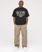 Mockup Boxy Heavyweight Tee Black male full-body 44