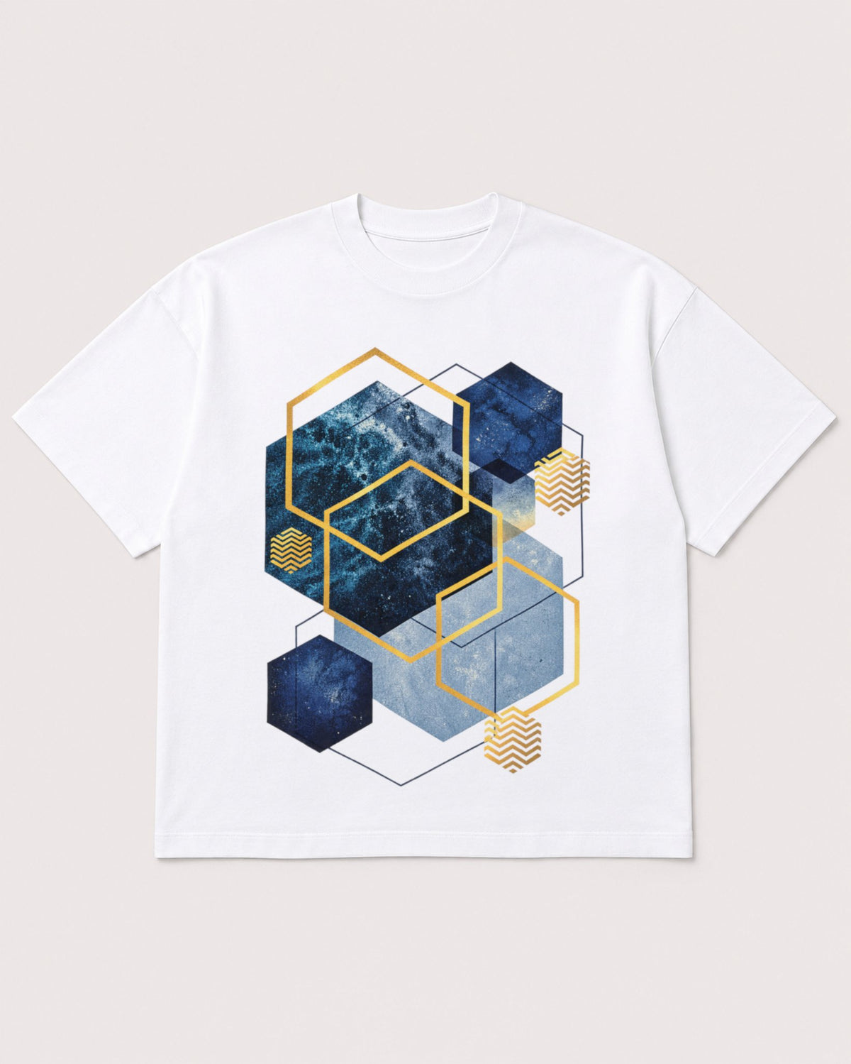 Mockup Boxy Heavyweight Tee White product