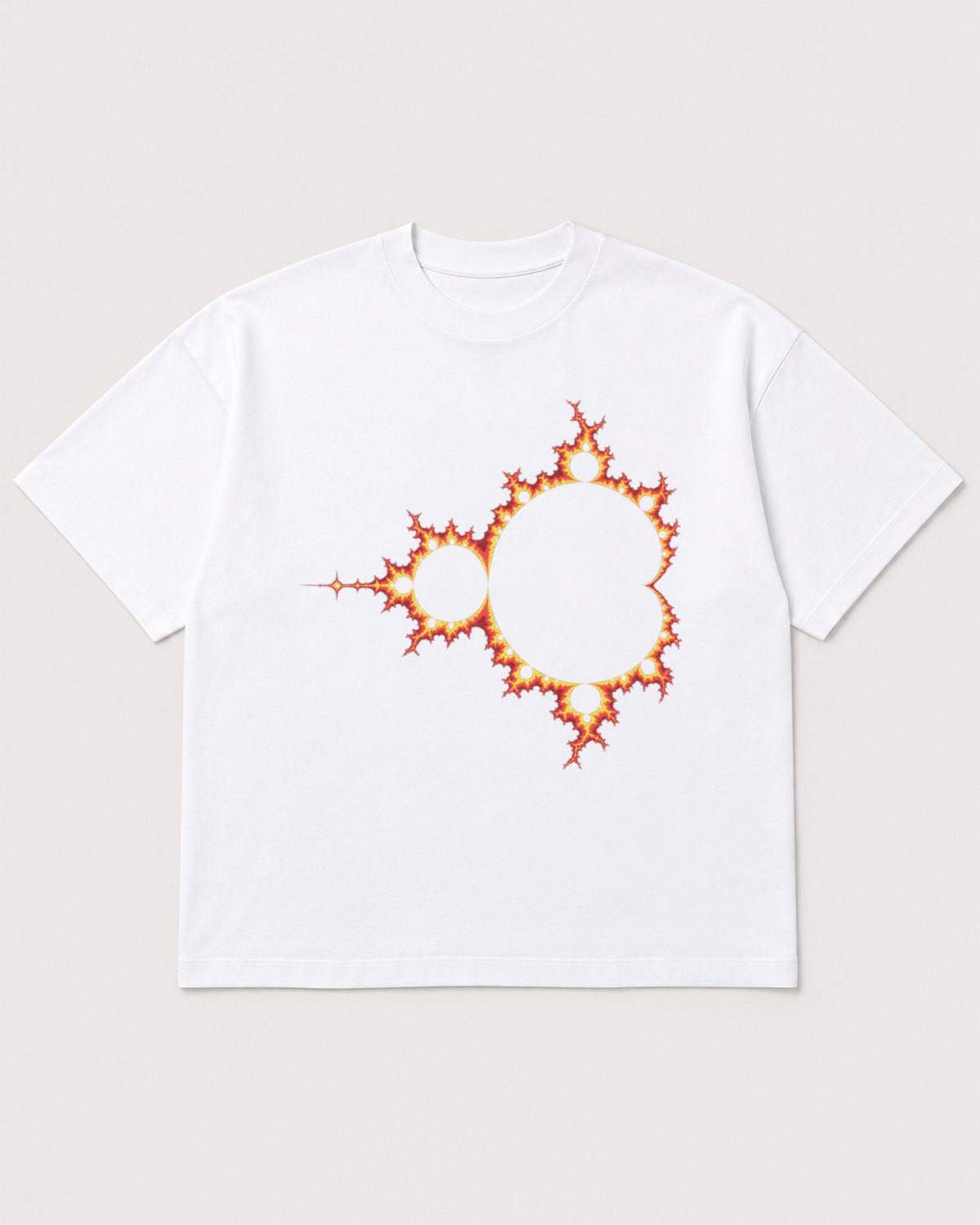 Mockup Boxy Heavyweight Tee White product