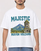 Mockup Boxy Heavyweight Tee White male close-up 02