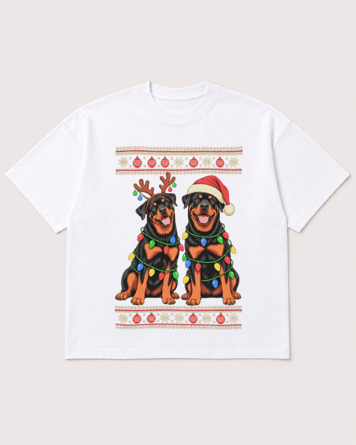 Mockup Boxy Heavyweight Tee White product