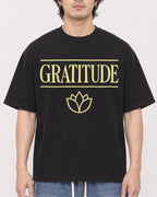 Mockup Boxy Heavyweight Tee Black male close-up 03