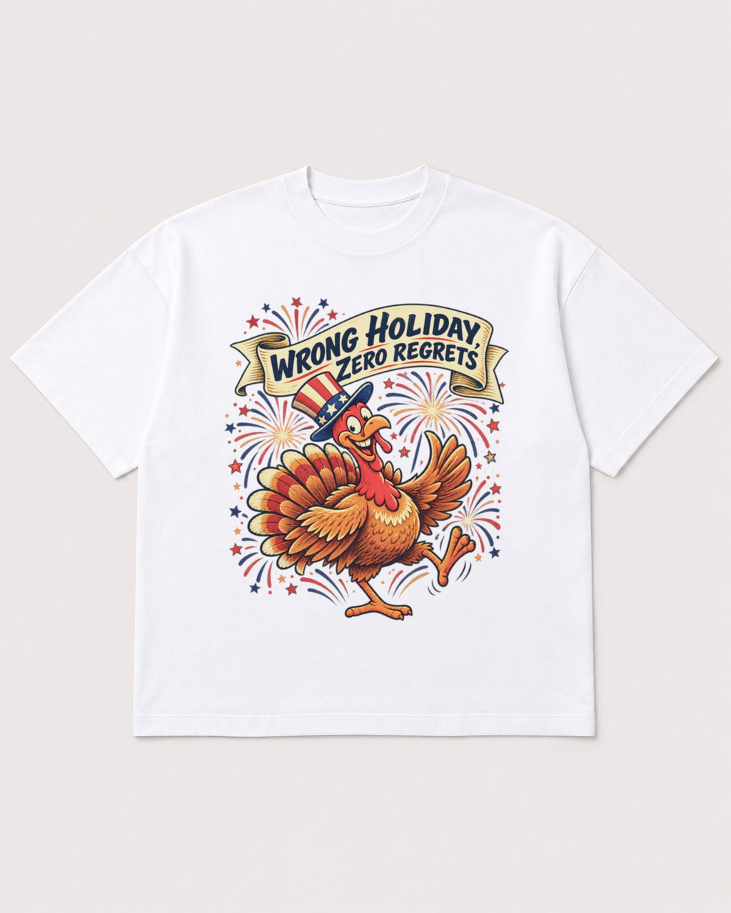 Mockup Boxy Heavyweight Tee White product
