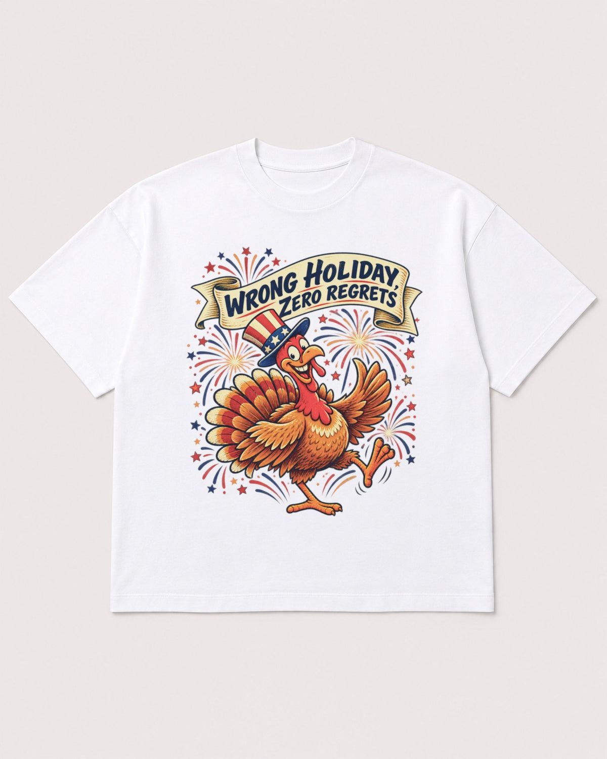 Mockup Boxy Heavyweight Tee White product