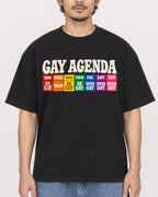 Mockup Boxy Heavyweight Tee Black male close-up 02