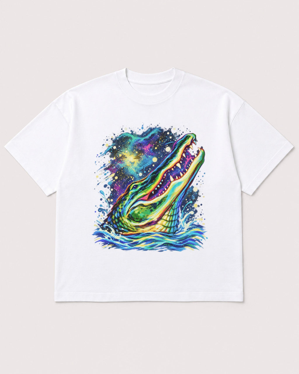 Mockup Boxy Heavyweight Tee White product