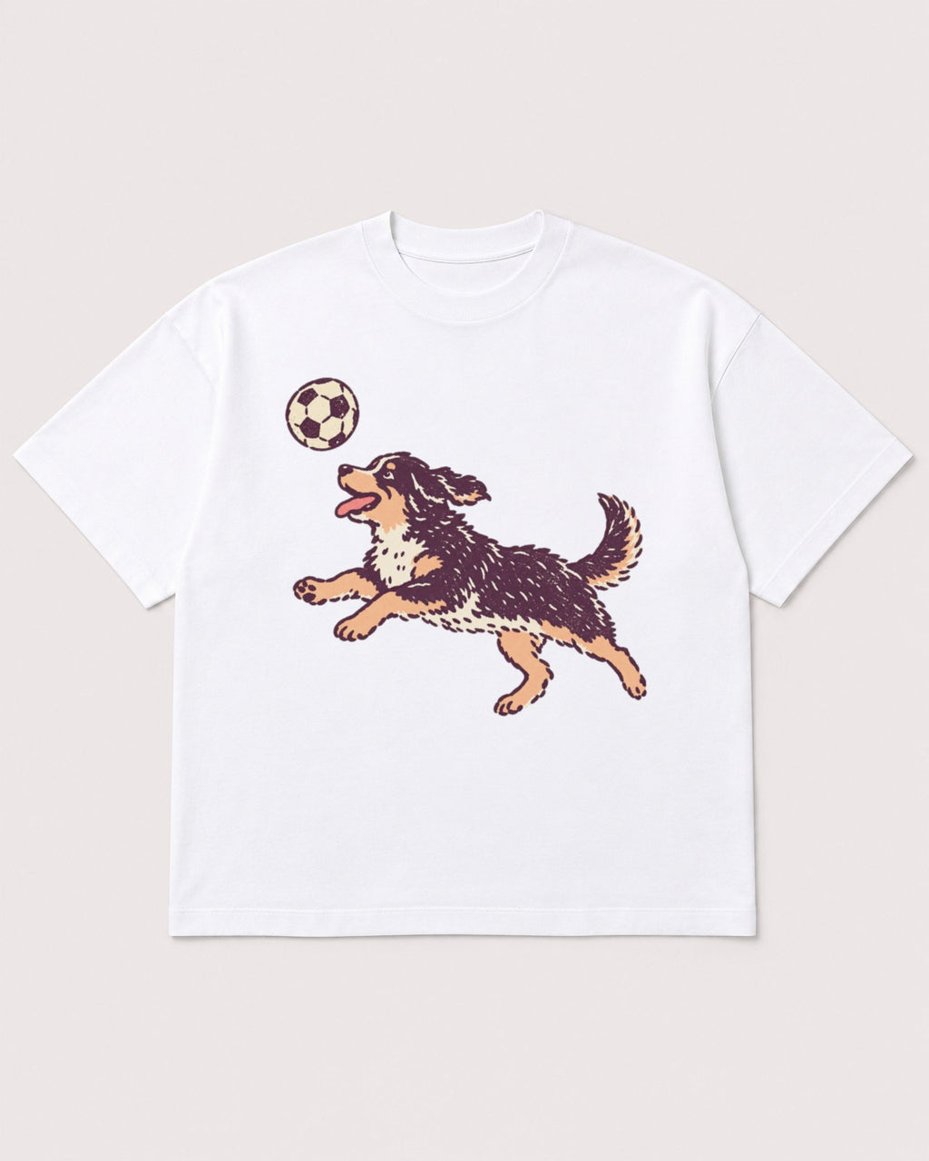 Mockup Boxy Heavyweight Tee White product