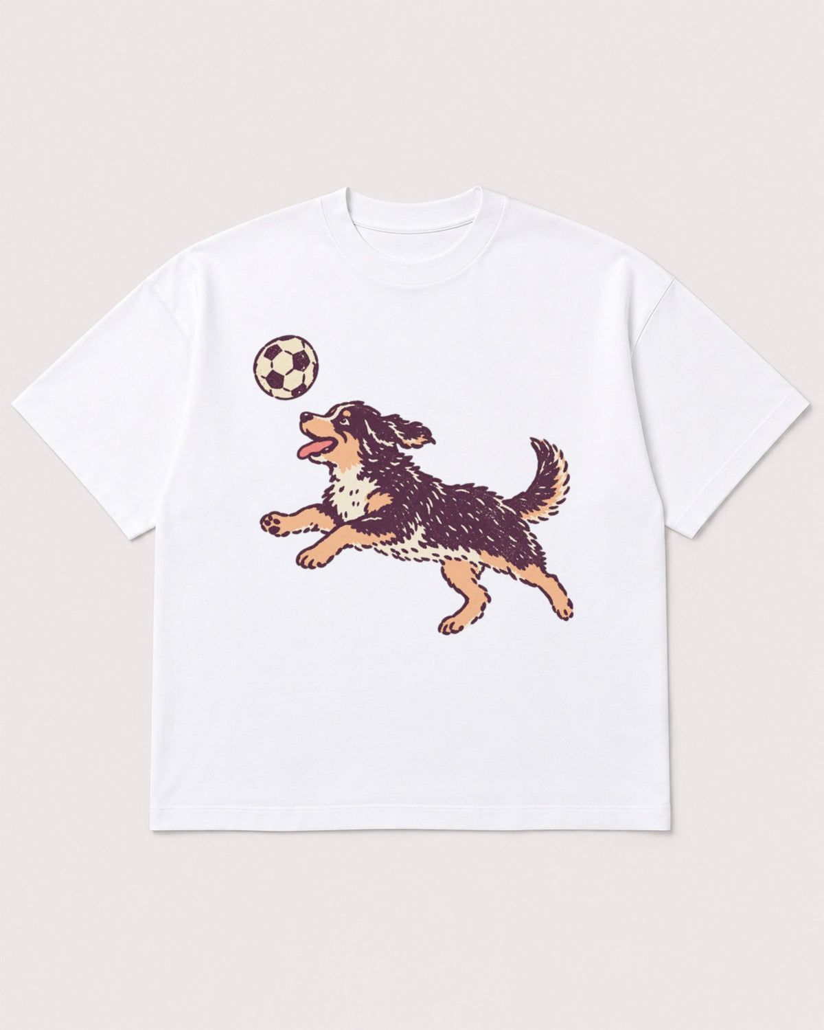 Mockup Boxy Heavyweight Tee White product