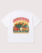 Mockup Boxy Heavyweight Tee White product