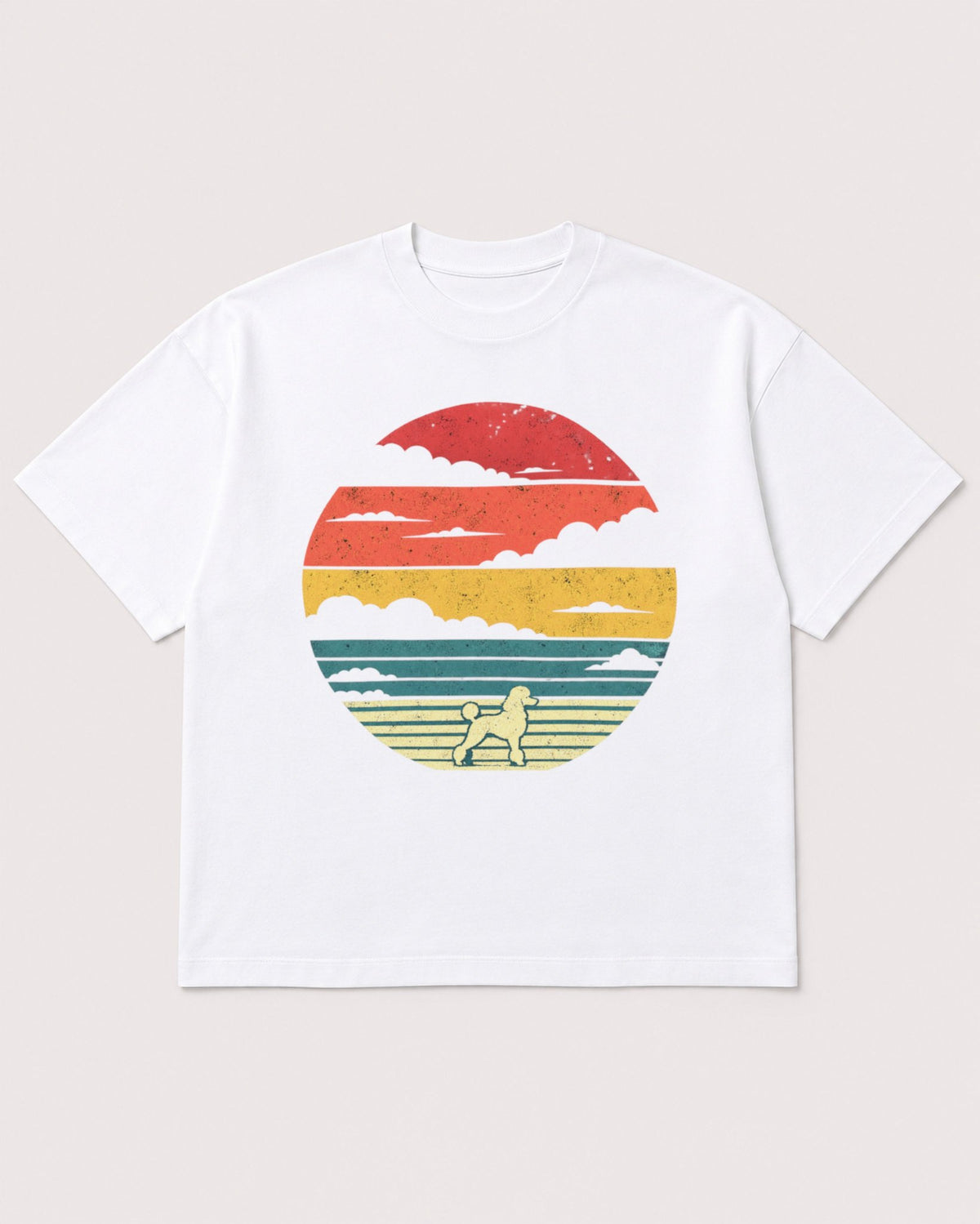 Mockup Boxy Heavyweight Tee White product