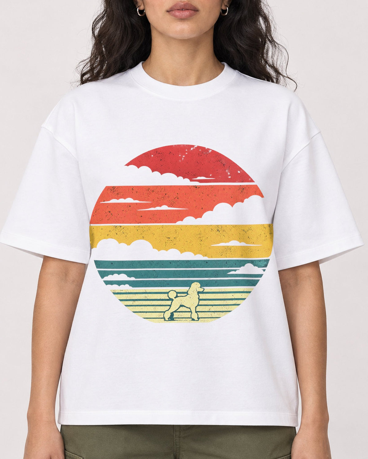 Mockup Boxy Heavyweight Tee White female close-up 07