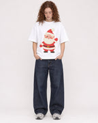 Mockup Boxy Heavyweight Tee White female full-body 09