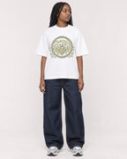 Mockup Boxy Heavyweight Tee White female full-body 04