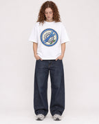 Mockup Boxy Heavyweight Tee White female full-body 09