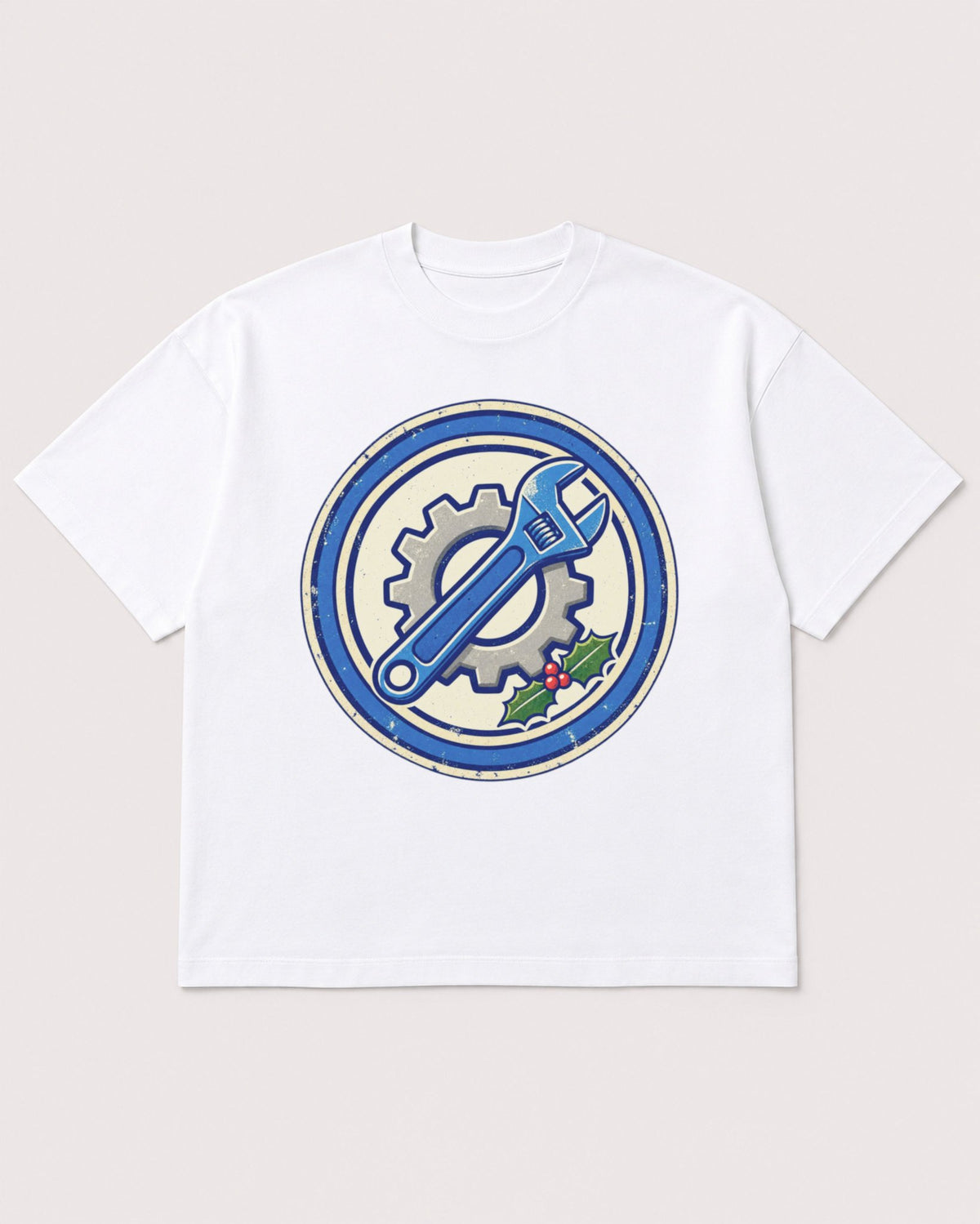 Mockup Boxy Heavyweight Tee White product