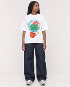 Mockup Boxy Heavyweight Tee White female full-body 04